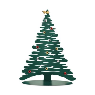 Alessi Bark For Christmas Tree With Magnets In Green