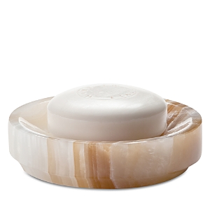 Shop Labrazel Ambarino Soap Dish In Ivory/butterscotch