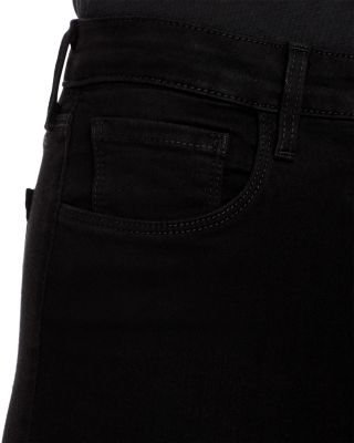 Margot High-Rise Skinny Jeans in Noir