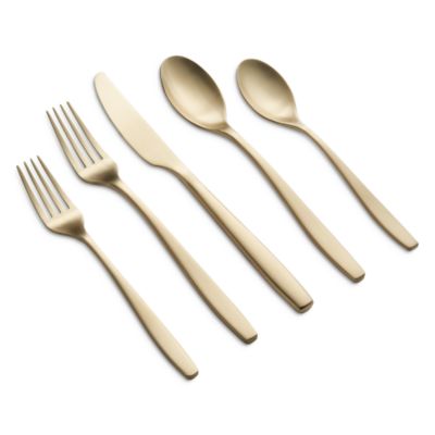 Averie Satin 20 Piece Flatware Set 