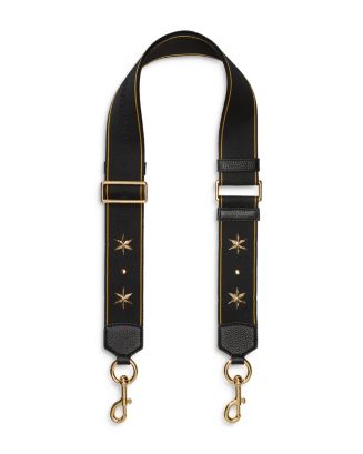 Marc Jacobs The Snapshot Gilded Leather Cross-body Bag - Black