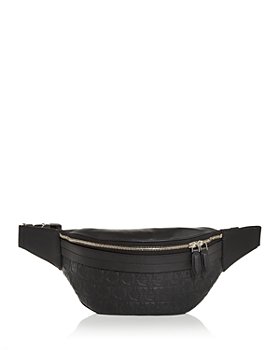 Ferragamo - Travel Gancini Embossed Leather Belt Bag