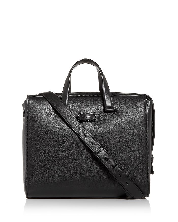 Salvatore Ferragamo New Tornabuo Leather Briefcase | Bloomingdale's