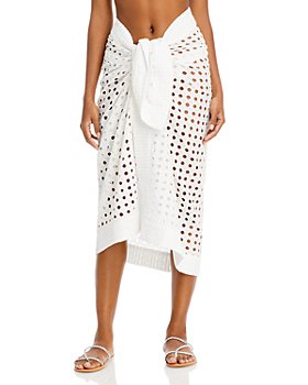 Solid & Striped - Eyelet Pareo Swim Cover-Up