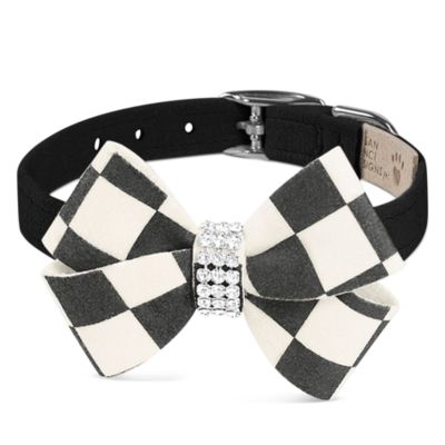 Windsor Check Nouveau Bow 1/2" Collar