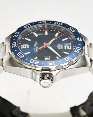 Formula 1 Quartz Men's Blue Steel Watch, 43mm