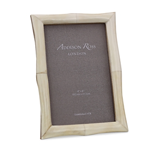 Addison Ross Bone Picture Frame, 4 X 6 In White