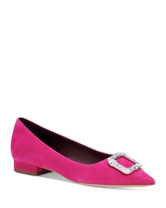 kate spade new york Women's Buckle Up Slip On Pointed Flats Shoes -  Bloomingdale's