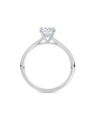 Icon™ Setting Round Diamond Engagement Ring in Platinum, 1.0 tcw