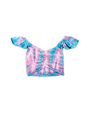 Tiare Hawaii Girls' Hollie Tie Dye Cropped Top - Big Kid