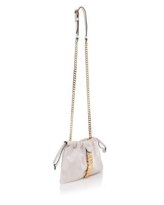 Drawstring Logo Shoulder Bag