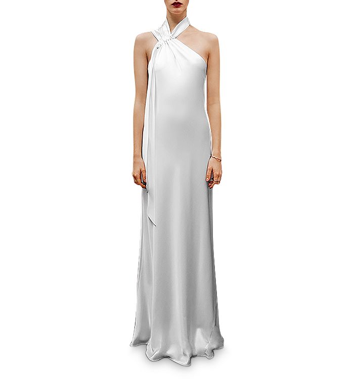 Galvan Ushuaia Silk Slip Dress | Bloomingdale's