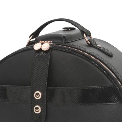 Wings Black Rose 11 Pc Luggage Set