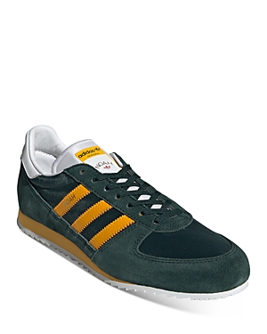 Adidas X Noah Vintage Runner Trainers In Green/yellow