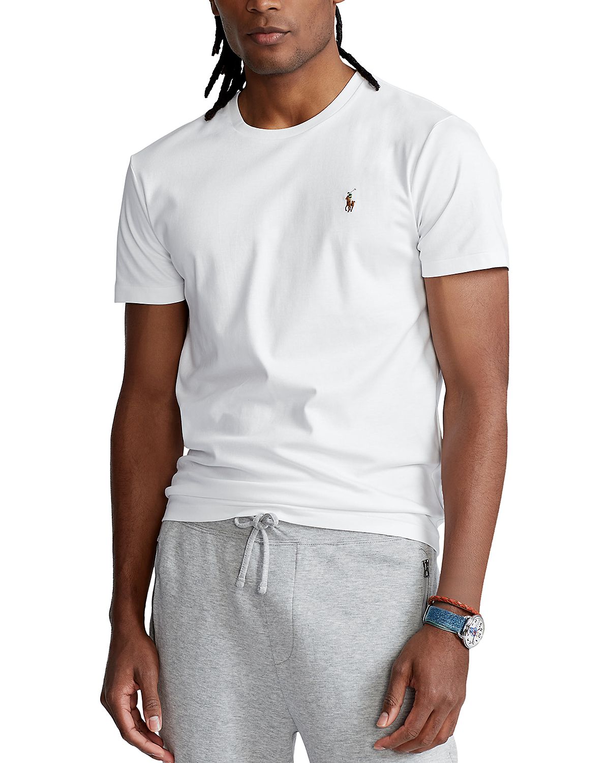 Polo Ralph Lauren Cotton Embroidered Logo Tee