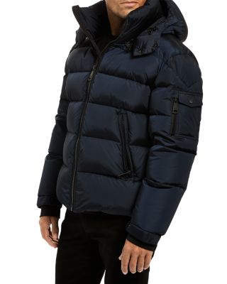 Matte Glacier Quilted Down Coat