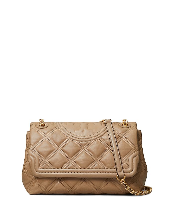 Tory Burch Fleming Quilted Leather Convertible Shoulder Bag ...