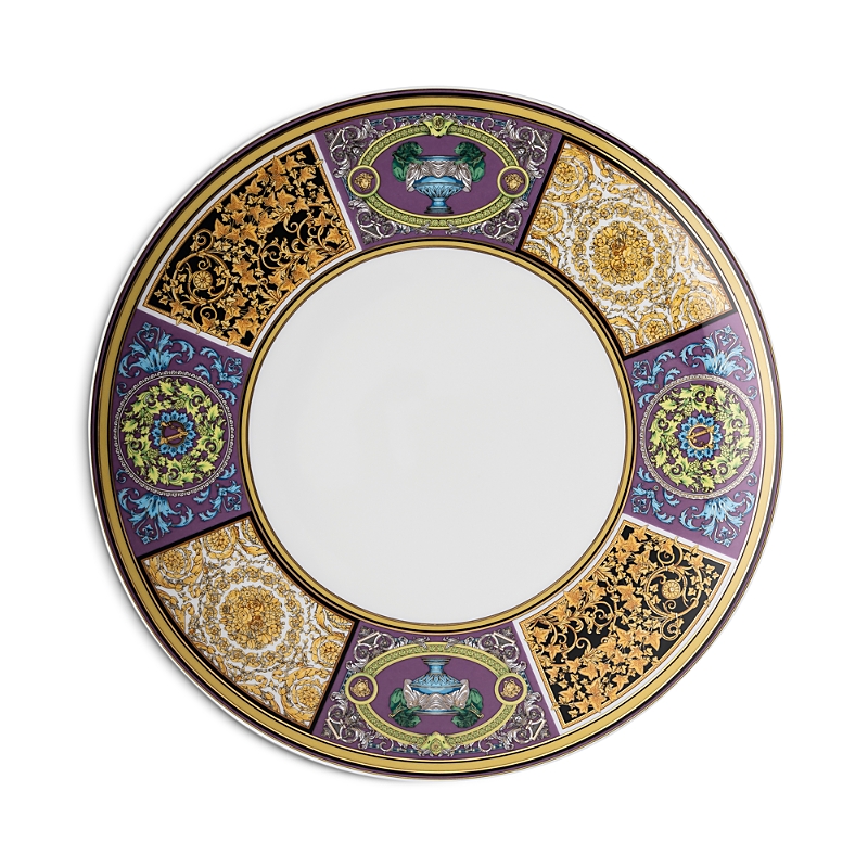 Versace Barocco Mosaic Dinner Plate In Multi