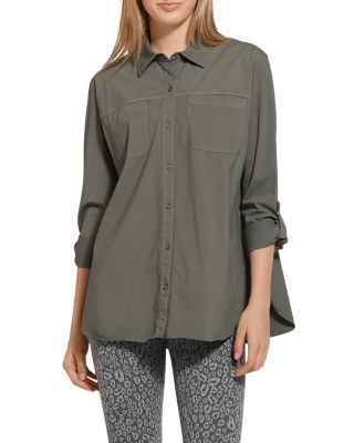 Lyssé - Camper Sporty Button Down Top