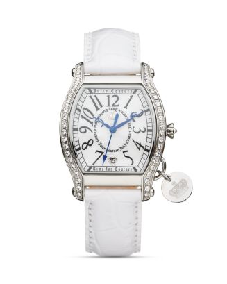 JUICY COUTURE DALTON STAINLESS STEEL LINK WATCH Juicy Couture Dalton Mother-of-pearl Leather White Wrist  main image 3