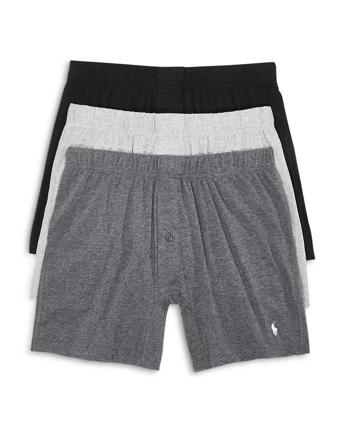 Polo Ralph Lauren Stretch Classic Fit Supportive Knit Boxers, Pack of 3 |  Bloomingdale's