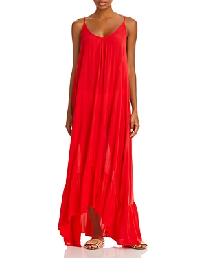 AQUA MAXI DRESS COVER-UP