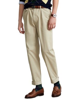 ralph lauren pleated trousers