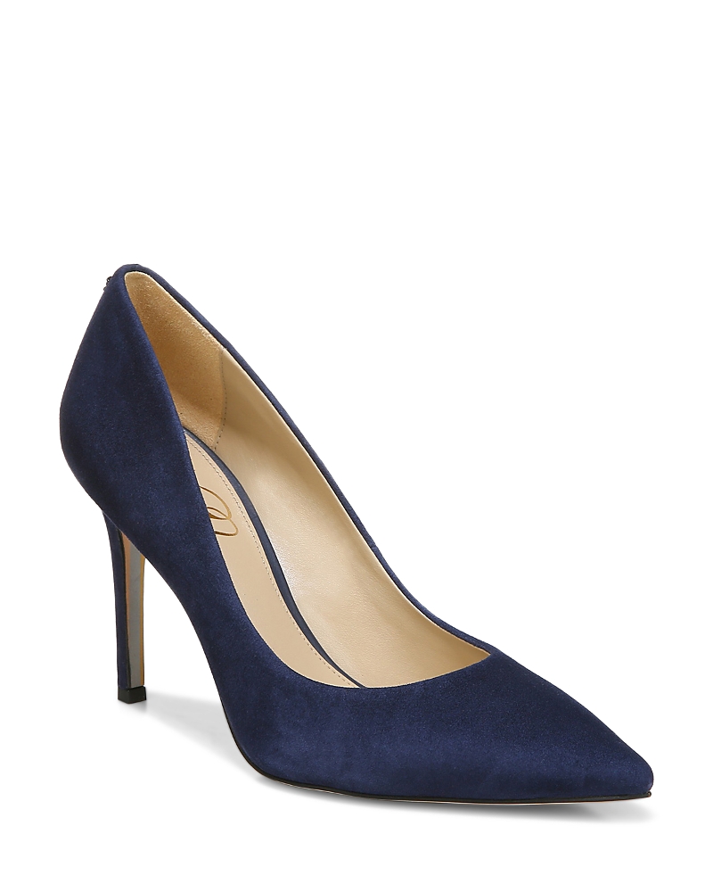 Sam Edelman Women's Hazel Pointed Toe High-heel Pumps In Blue