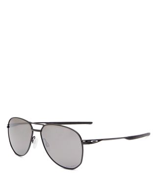  Polarized Brow Bar Aviator Sunglasses, 57mm