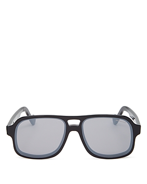 Moncler Men's Brow Bar Aviator Sunglasses, 59mm