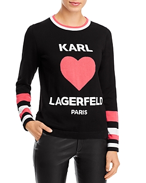 Karl Lagerfeld Paris Heart Sweater