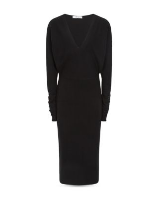 REISS Jenna Ruched Sleeve Knit Bodycon Dress | Bloomingdale's Women
