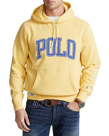 Polo Ralph Lauren Fleece Logo Appliqué Regular Fit Hoodie | Bloomingdale's