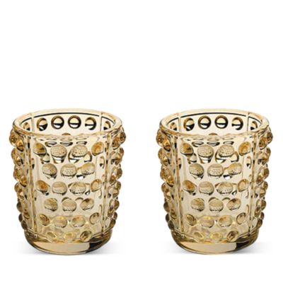 Lalique - Mossi Lustre Votives, Set of 2