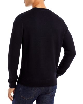 mens black jumper crew neck