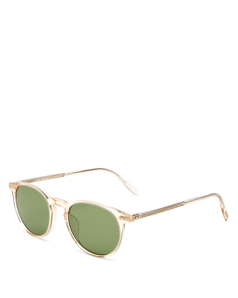 Oliver Peoples Round Sunglasses, 49mm · OS