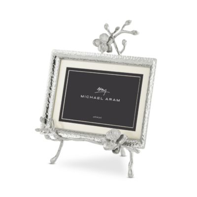 White Orchid Easel Frame