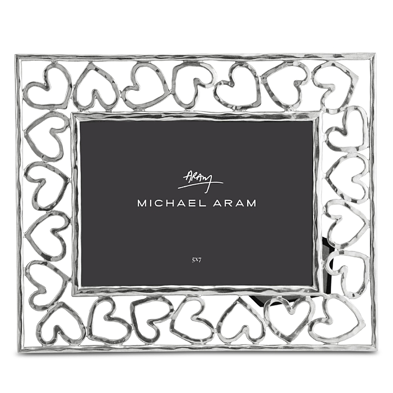 Michael Aram Heart Frame 4x6 132340 In Silver