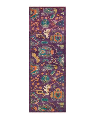 Bloomingdale's Eclectic M1830 Runner Area Rug, 2'7 x 7'9