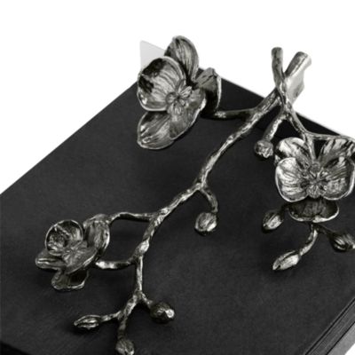 Black Orchid Collection Dinner Napkin Holder