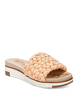 Sam Edelman Women's Ainslie Platform Slide Sandals In Peach Pear