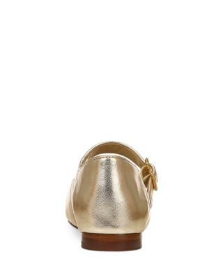 Women's Michaela Square Toe Buckled Mary Jane Flats