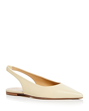 Aeyde Women's Rae Slingback Pointed Toe Flats In Butter