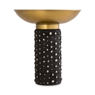  Blaze Glass/Brass Side Table