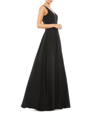 Classic Sleeveless A-Line Ballgown
