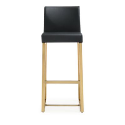  Denmark Performance Faux Leather Steel Barstool, Set of 2