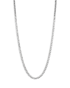 Shop Nadri Love All Cubic Zirconia Strand Necklace, 18 In Silver