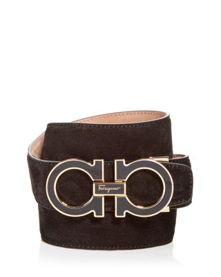 Gucci Suede Belt in Brown for Men