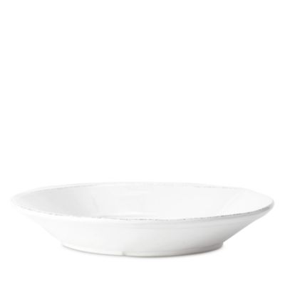Melamine Lastra White Pasta Bowl