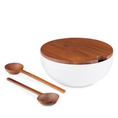 Duets Salad Bowl & Servers